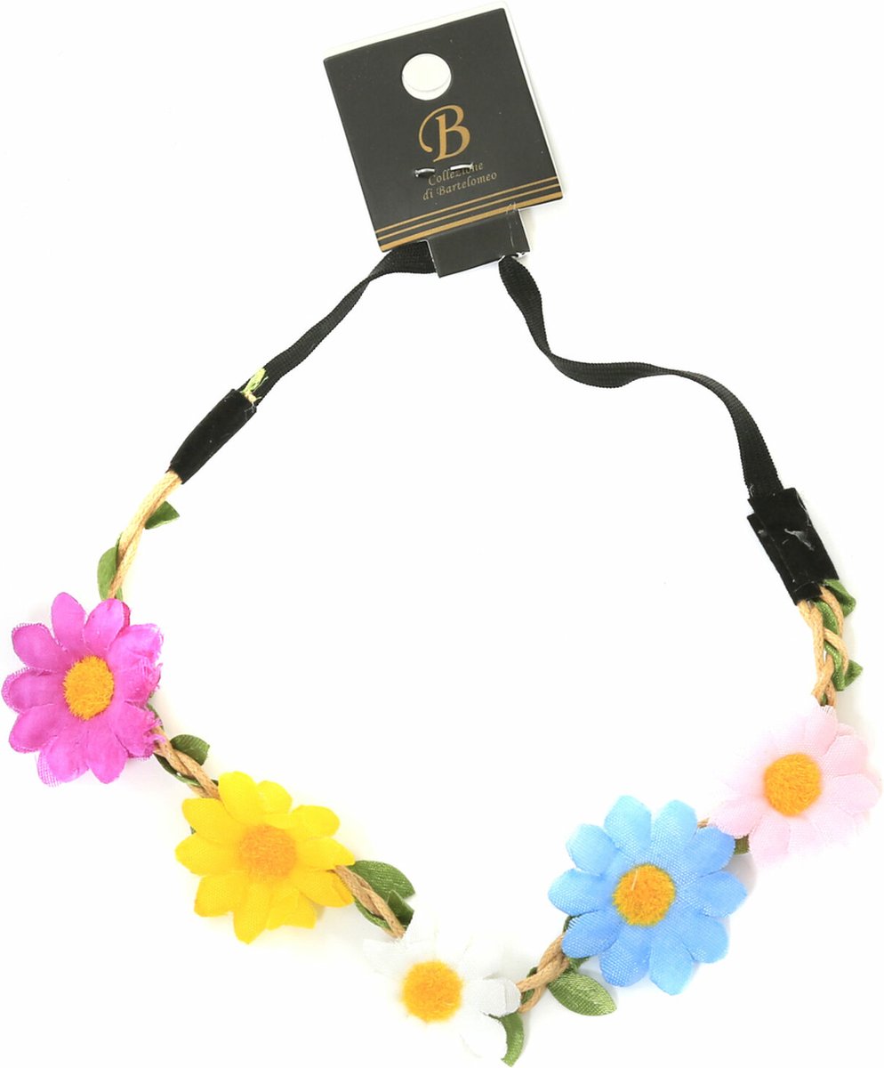 Haarbandje bloemen kleurrijk | flower power